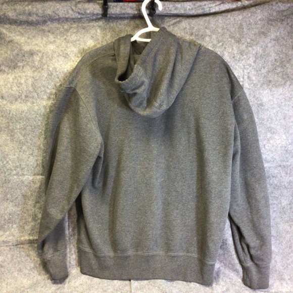 Vintage Ecko Unlimited Hoodie Mens L Gray Sweatshirt Embroider Logo Pullover Y2K - Picture 3 of 11